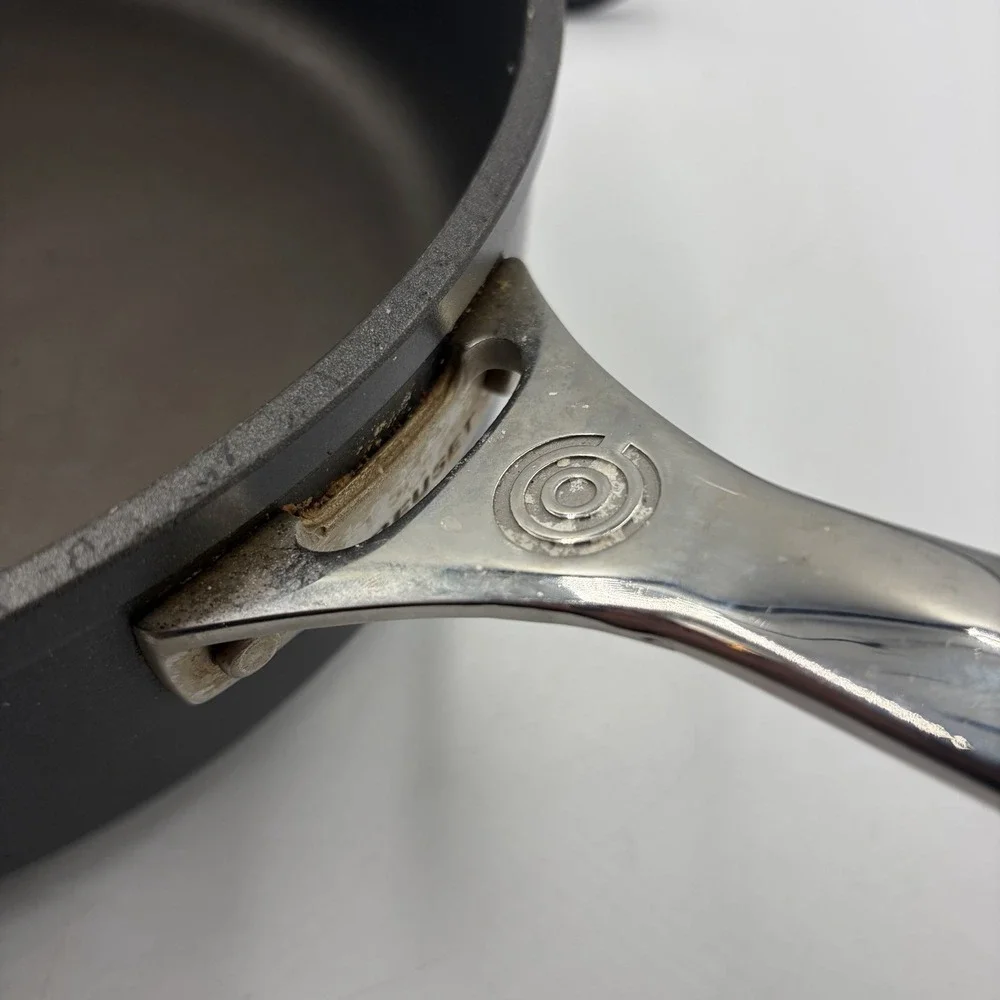 Le Creuset Toughened Non-Stick Deep Sauté Frying Pan Helper Handle 10.5